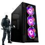 Pc Gamer Fácil, Intel Core I7 3.4GHz, 16GB RAM, Geforce GTX 1660 Super 6GB, SSD 480GB, Windows 10 Trial, Preto
