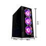 Pc Gamer Fácil, Intel Core I7 3.4GHz, 16GB RAM, Geforce GTX 1660 Super 6GB, SSD 480GB, Windows 10 Trial, Preto