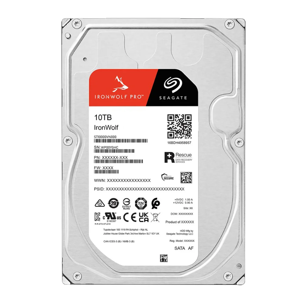 Seagate IronWolf 10TB HDD 2台セット Hd Seagate Ironwolf 10tb 35 Sata Iii 6 Gbs KaBuM