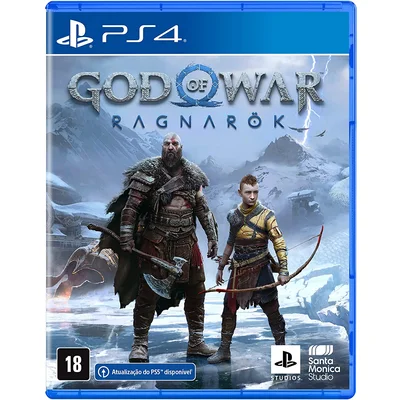 Imagem do produto God of War Ragnarök Edição Standard PS4 - Físico em Kabum