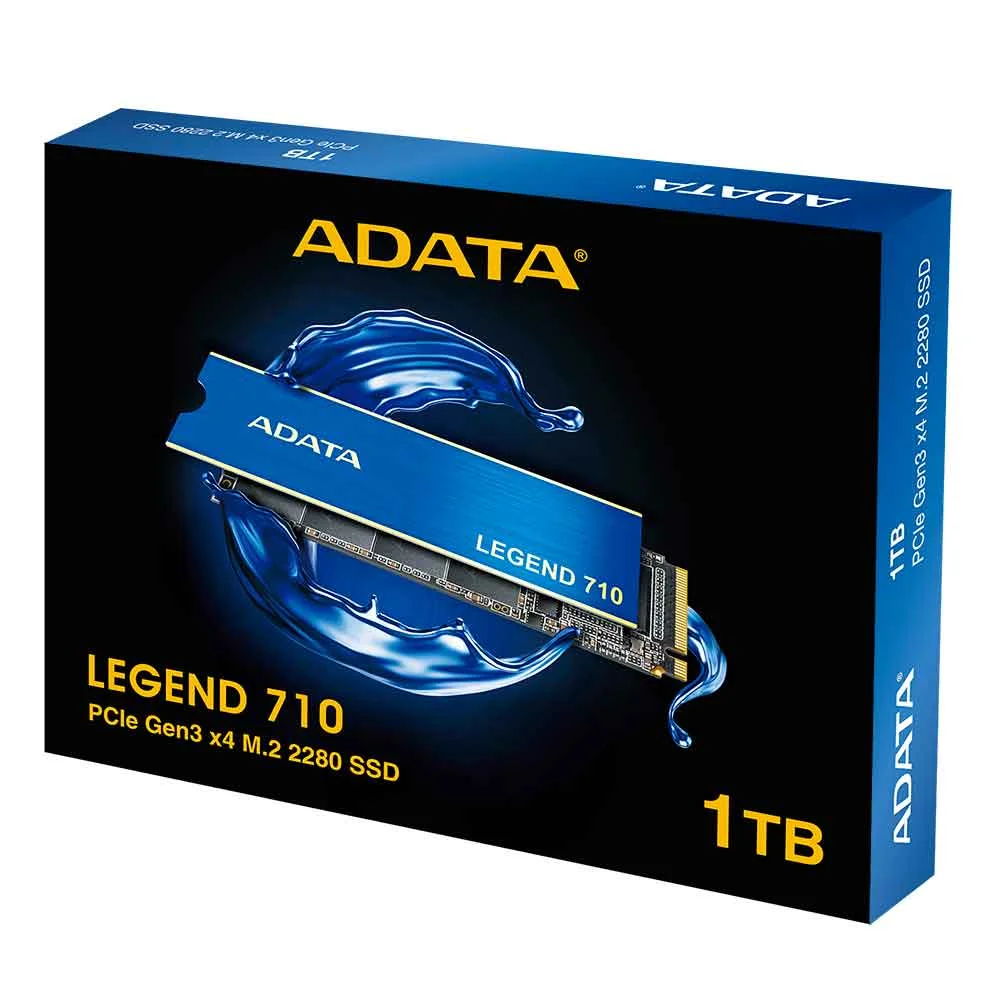 内蔵型SSD ADATA LEGEND 710 1TB M.2 SSD SSD Adata Legend 710 1TB ALEG7101TCS KaBuM