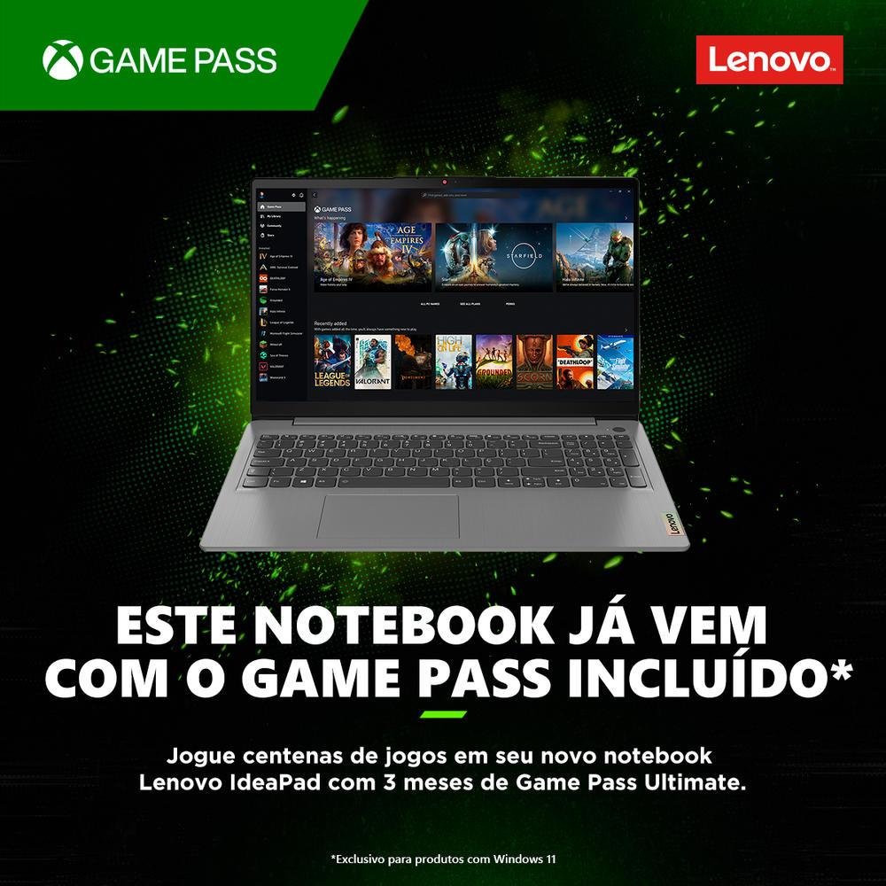 Notebook Lenovo Ideapad 3i I5-1135g7 8GB, 256GB, SSD W11 15.6Polegadas- 82-md000jbr Notebook Lenovo Ideapad 3i I5-1135g7 8GB, 256GB, SSD W11 15.6Polegadas- 82-md000jbr