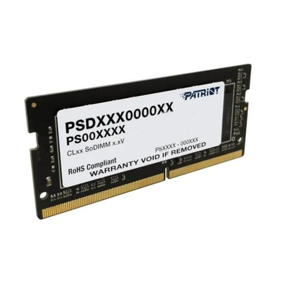 PATRIOT 16GB DDR4 3200MHz メモリ Memoria Notebook Patriot 16GB DDR4 3200MHZ KaBuM