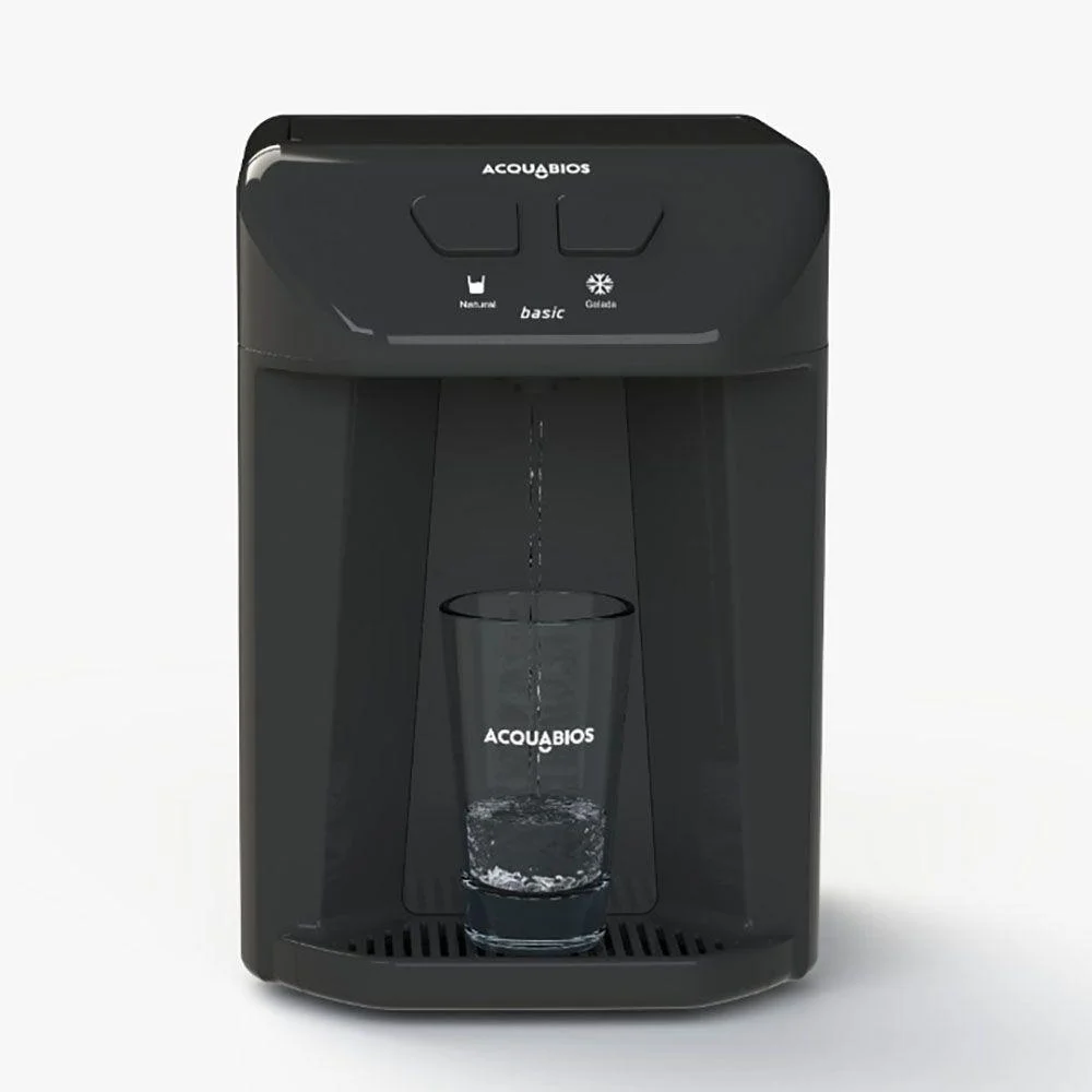 Purificador De Água Acquabios Basic Refrigerado, Preto - 1008-0107 - Bivolt