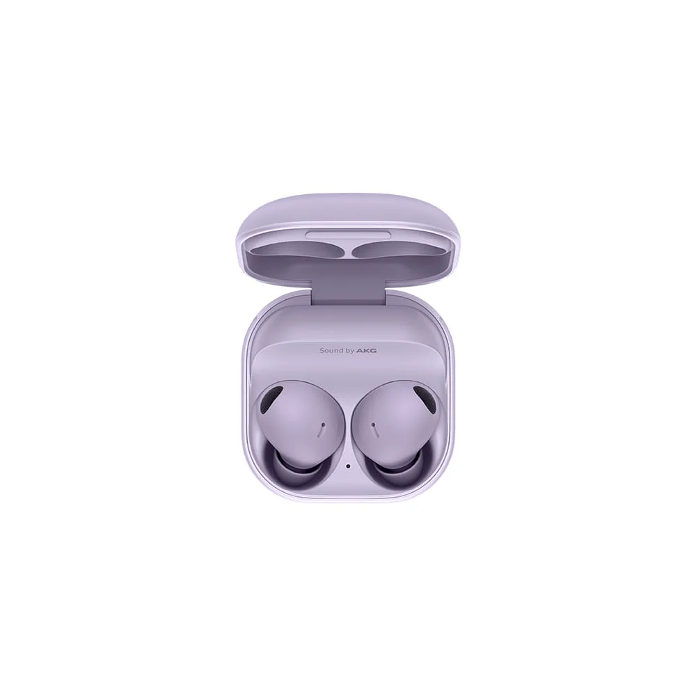 【正規品】Galaxy buds2 Pro　韓国版 ケース付✨️ Fone De Ouvido Galaxy Buds2 Pro Violeta KaBuM