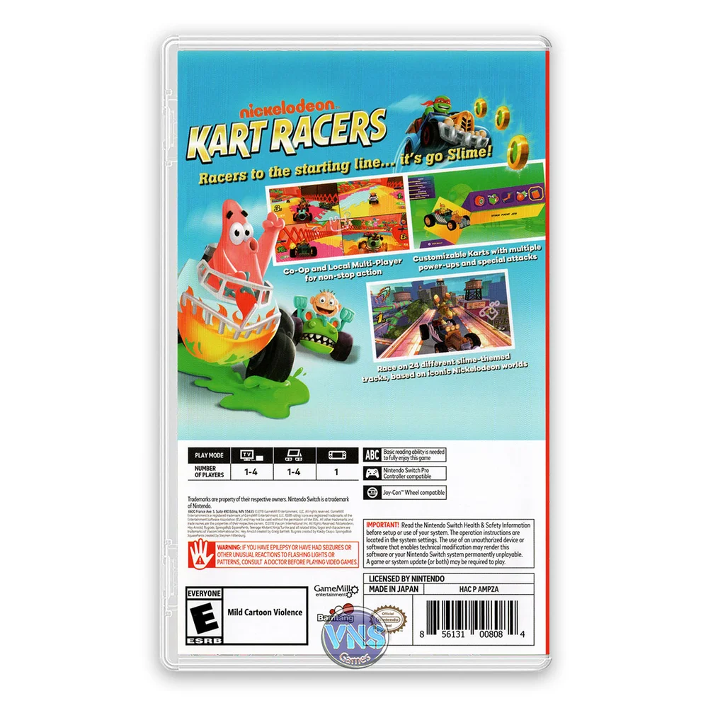 Nickelodeon Kart Racers - Switch