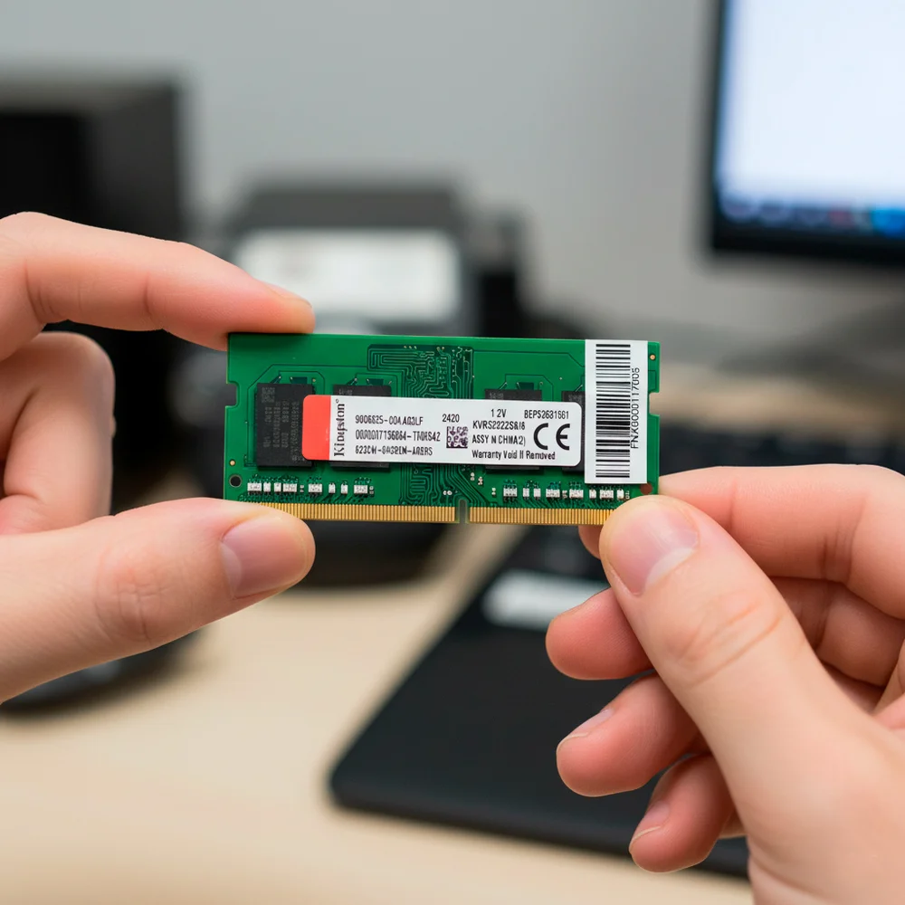 Memória Kingston SODIMM, 8GB, 3200MHz, DDR4, 1.2V - KVR32S22S6/8 Memória Kingston SODIMM, 8GB, 3200MHz, DDR4, 1.2V - KVR32S22S6/8