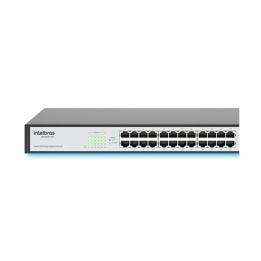 Switch Rack 24 Portas Gigabit 101001000 Ethernet