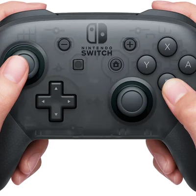 Controle Switch Pro Nintendo Cinza KaBuM