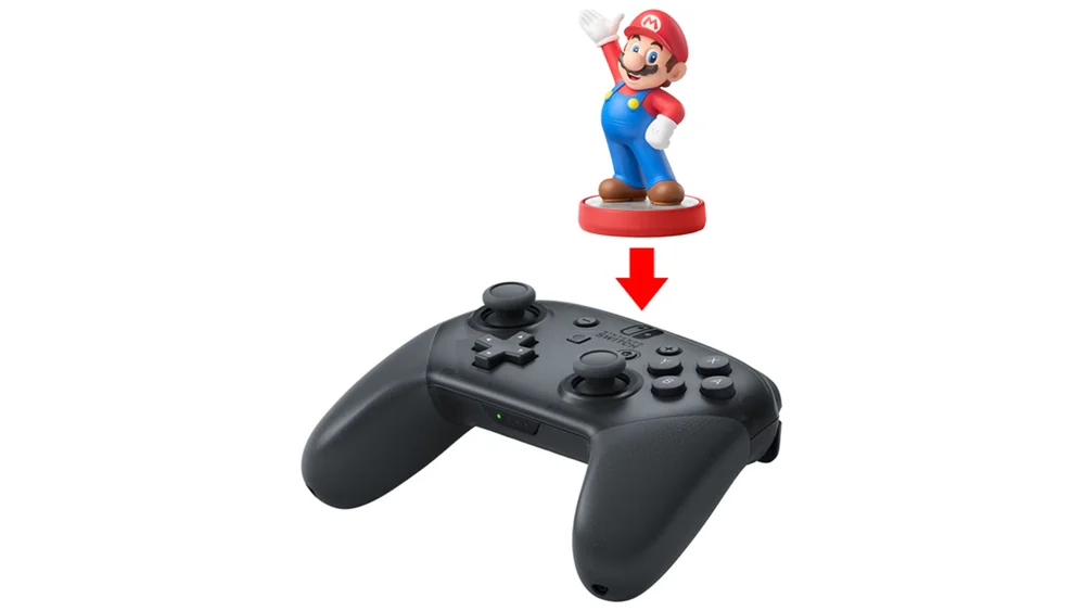 Controle Switch Pro Nintendo Cinza KaBuM