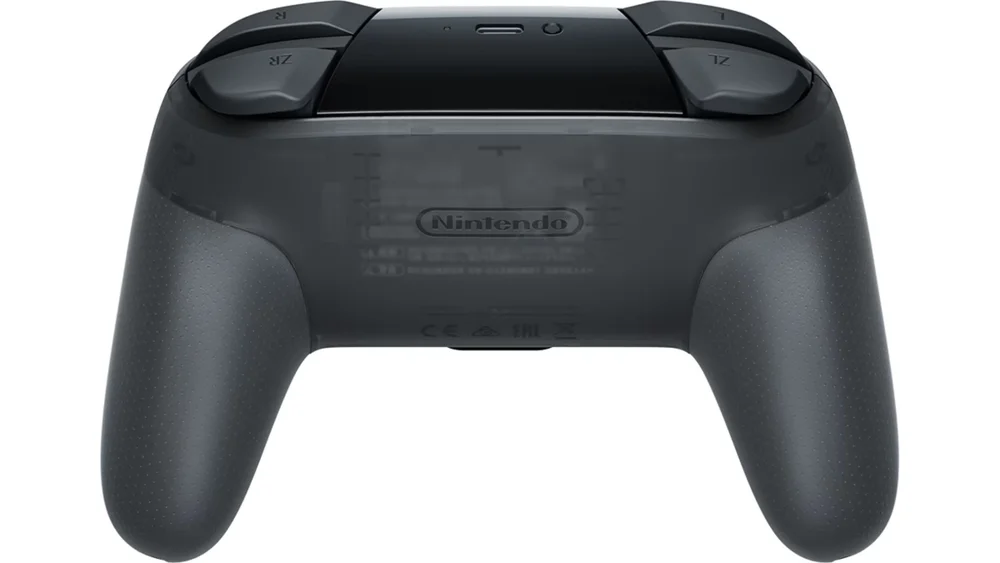 Controle Switch Pro Nintendo Cinza KaBuM