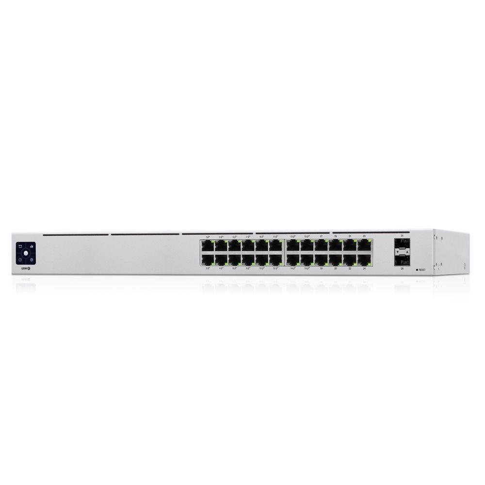 Switch 24 Poe Ubiquiti Gerenciável Com 24 Portas