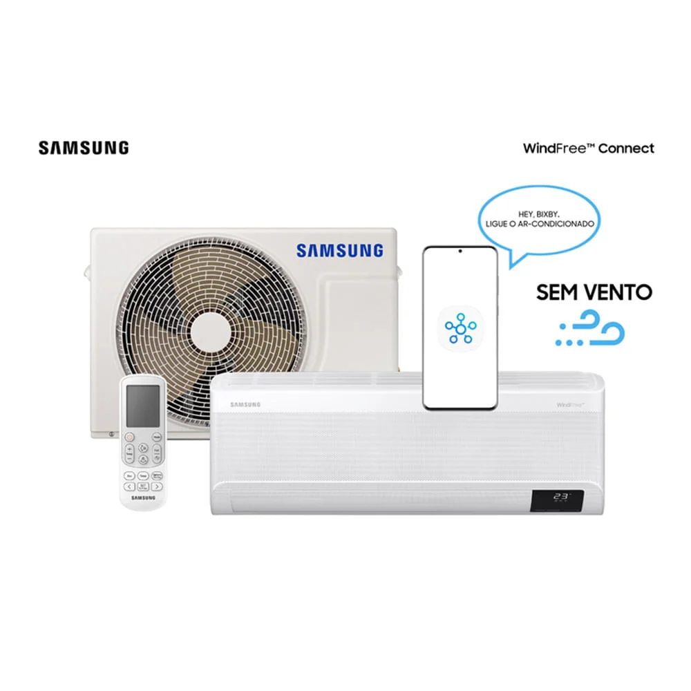 Ar Condicionado Samsung Split Inverter 9000 Btus 220v Só Frio - Ar09bvfaawknaz Ar Condicionado Samsung Split Inverter 9000 Btus 220v Só Frio - Ar09bvfaawknaz