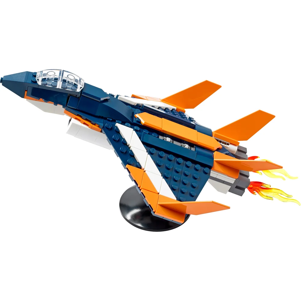 Lego Creator Jato Supersônico 215pçs KaBuM