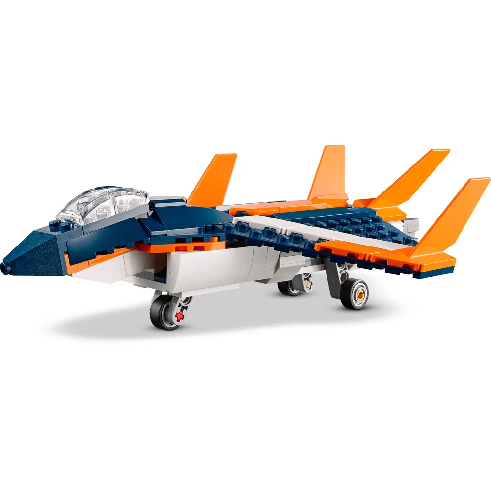 Lego Creator Jato Supersônico 215pçs KaBuM