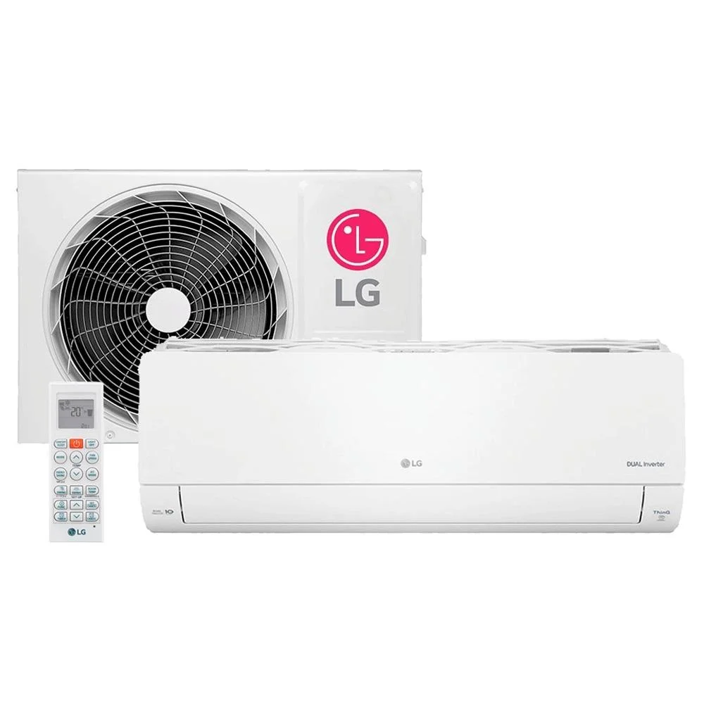 Ar Condicionado Inverter LG, Dual Voice 12000 Btus, Quente/frio - 220v Ar Condicionado Inverter LG, Dual Voice 12000 Btus, Quente/frio - 220v