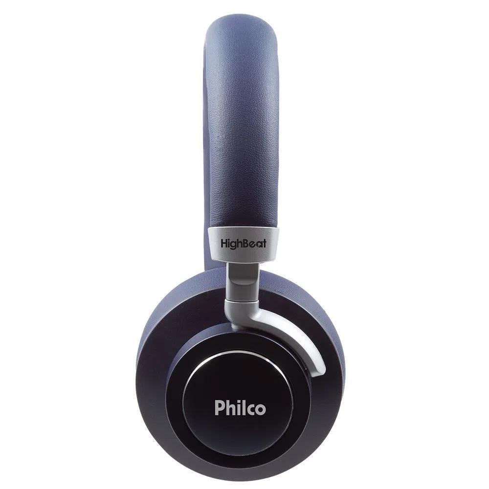 Headphone Philco Pfo03bta Highbeat Wireless, Azul. Bluetooth, 40mm.