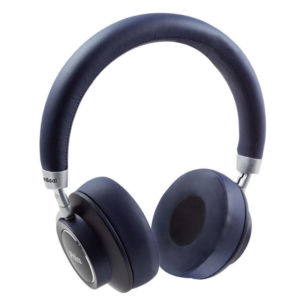 Headphone Philco Pfo03bta Highbeat Wireless, Azul. Bluetooth, 40mm.