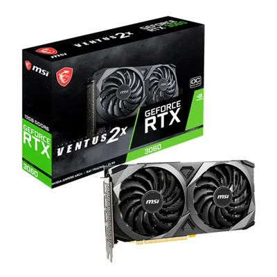 MSI RTX3060 VENTUS 2X 12GB OC 箱あり Placa-de-V-deo-MSI-NVIDIA-