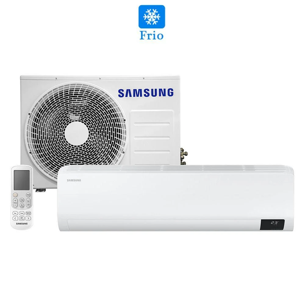 Ar Condicionado Samsung Digital, Split, Inverter, 22000 Btus, 220v, Ultra, Frio - ar24bvhzcwkxaz Ar Condicionado Samsung Digital, Split, Inverter, 22000 Btus, 220v, Ultra, Frio - ar24bvhzcwkxaz