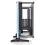 Gabinete Tt Distrocase 350p/t. Glass/blk/mid-tower - Ca-1q8-00m1wn-00