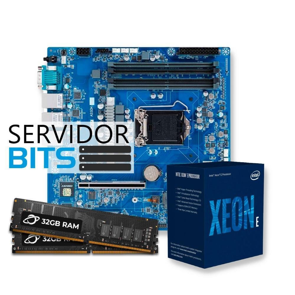 Kit Upgrade - Intel Xeon + Gigabyte + Memória | KaBuM!