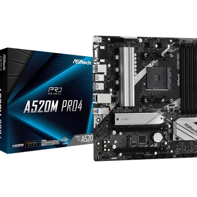 Placa-M-e-AsRock-A520M-PRO4-