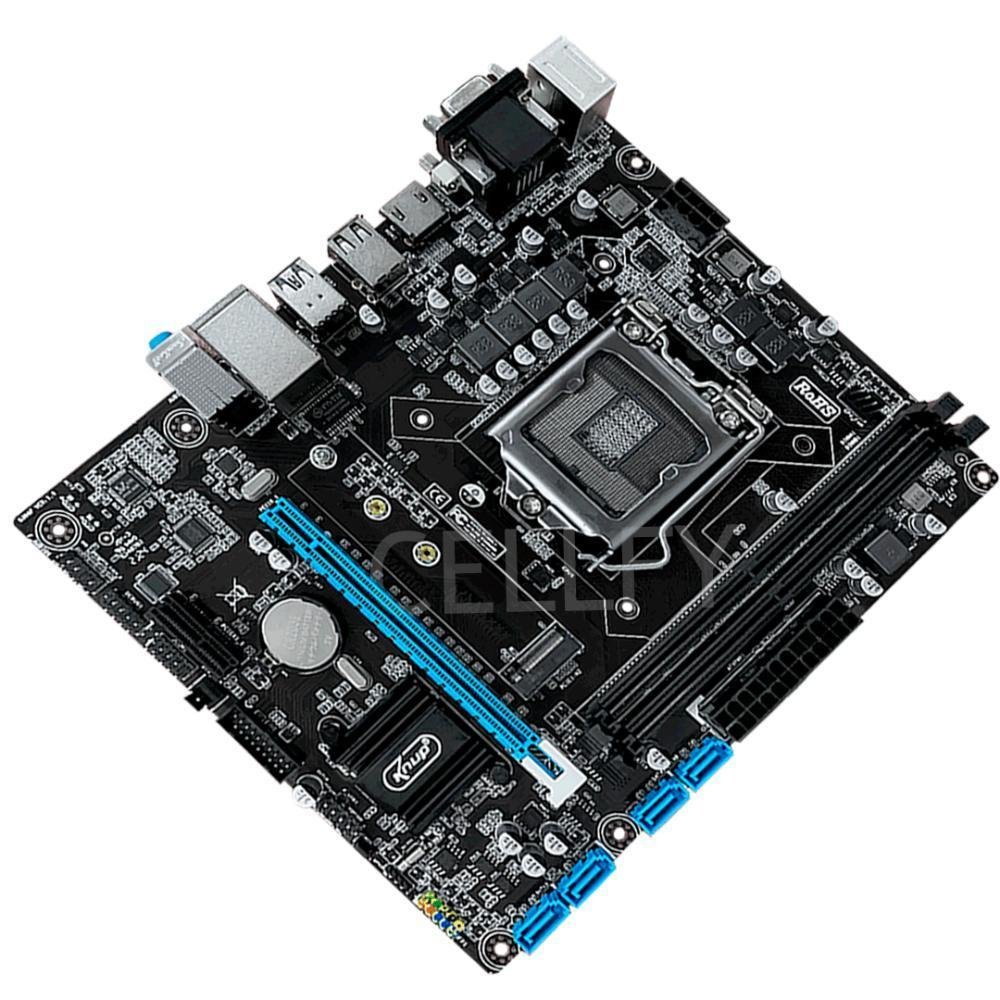 Placa-Mãe Knup H310 2xddra4, Intel 1151, HDMI, VGA, 8/9ªG - Kp-H310