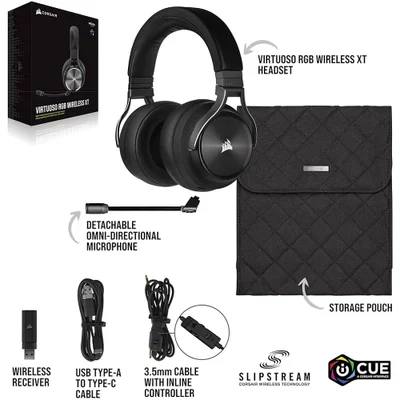 【値下げ】Corsair VIRTUOSO RGB WIRELESS XT Headset-Gamer-Corsair-Virtuoso