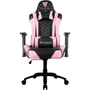 Cadeira Gamer Thunderx3 Tgc12, Profissional, Suporta Até 120kg, Com Almofadas, Preto E Rosa