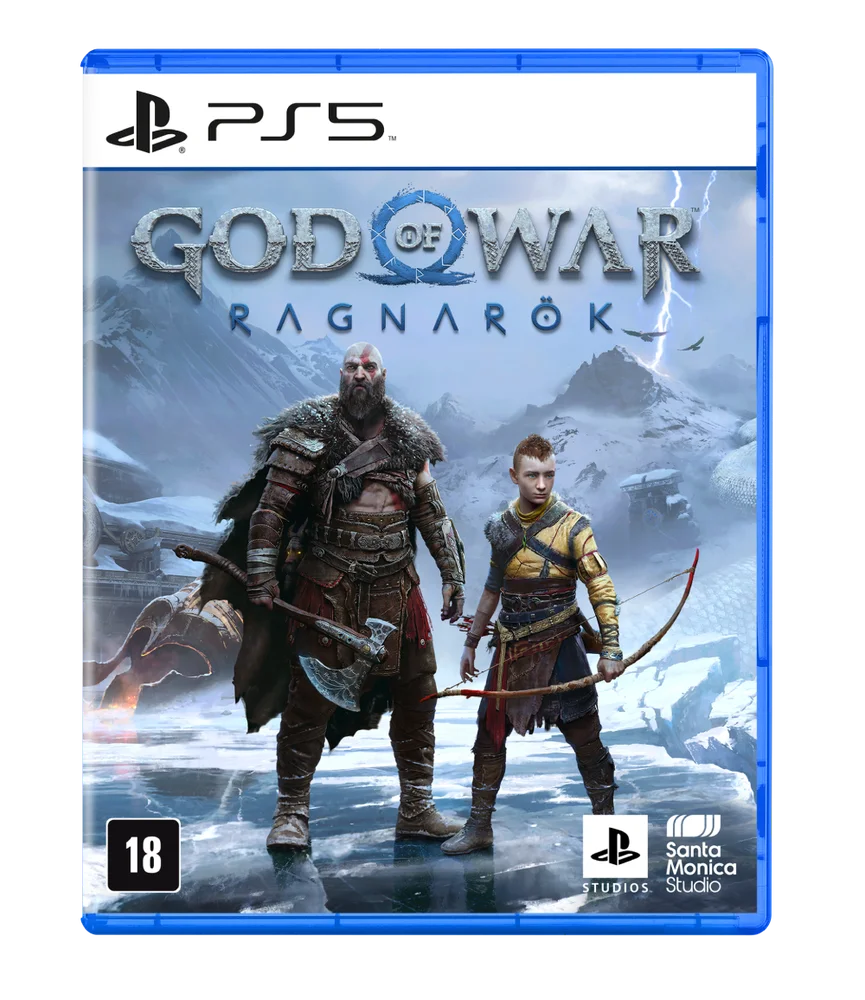 Jogo God Of War Ragnarök Ps5 - Mídia Física Jogo God Of War Ragnarök Ps5 - Mídia Física