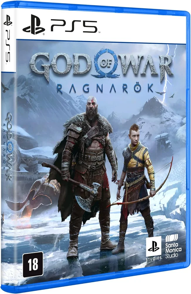 Jogo God Of War Ragnarök Ps5 - Mídia Física Jogo God Of War Ragnarök Ps5 - Mídia Física