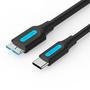 Cabo Vention USB C Para Micro B 3.0 - 50cm