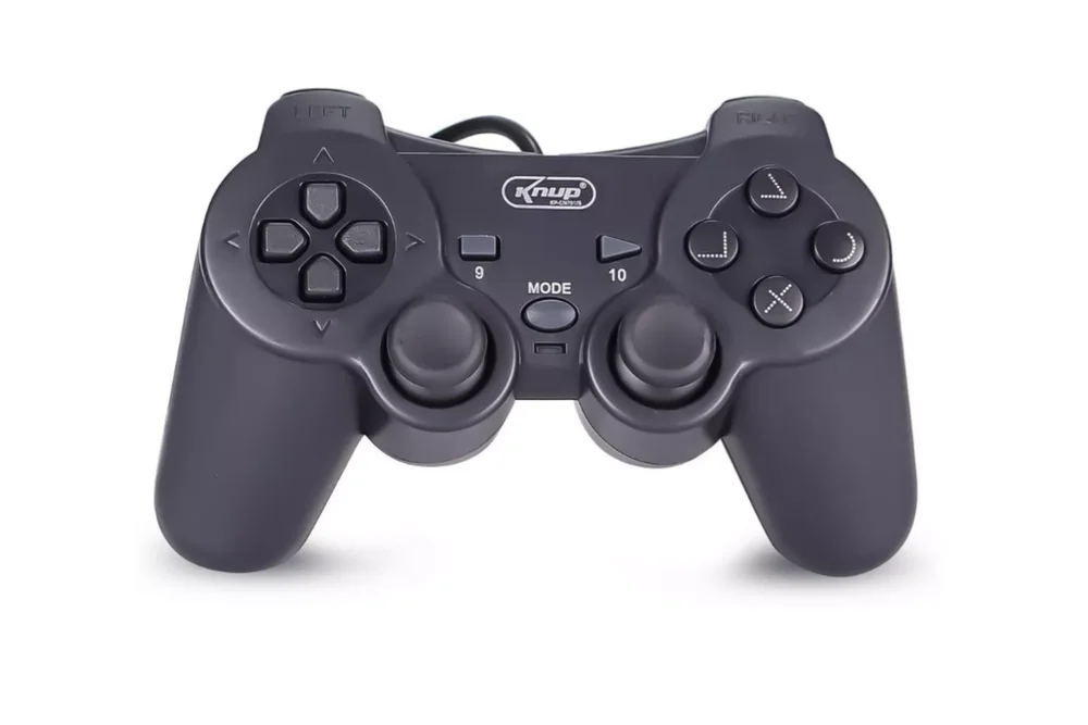 Joypad Knup Controle Joystick Com Fio USB 2.0 Pc Computador Joypad Knup Controle Joystick Com Fio USB 2.0 Pc Computador
