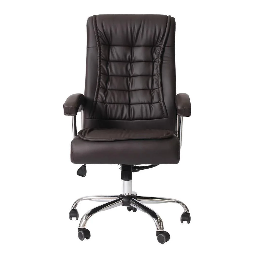Cadeira De Escritório Cadeiras Inc Peso suportado 150 kg, Presidente Alta Executiva Ergonômica Giratória Molas Ensacadas Pillow Top Marrom Cadeira De Escritório Cadeiras Inc Peso suportado 150 kg, Presidente Alta Executiva Ergonômica Giratória Molas Ensacadas Pillow Top Marrom