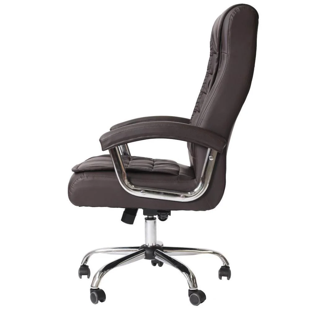 Cadeira De Escritório Cadeiras Inc Peso suportado 150 kg, Presidente Alta Executiva Ergonômica Giratória Molas Ensacadas Pillow Top Marrom Cadeira De Escritório Cadeiras Inc Peso suportado 150 kg, Presidente Alta Executiva Ergonômica Giratória Molas Ensacadas Pillow Top Marrom