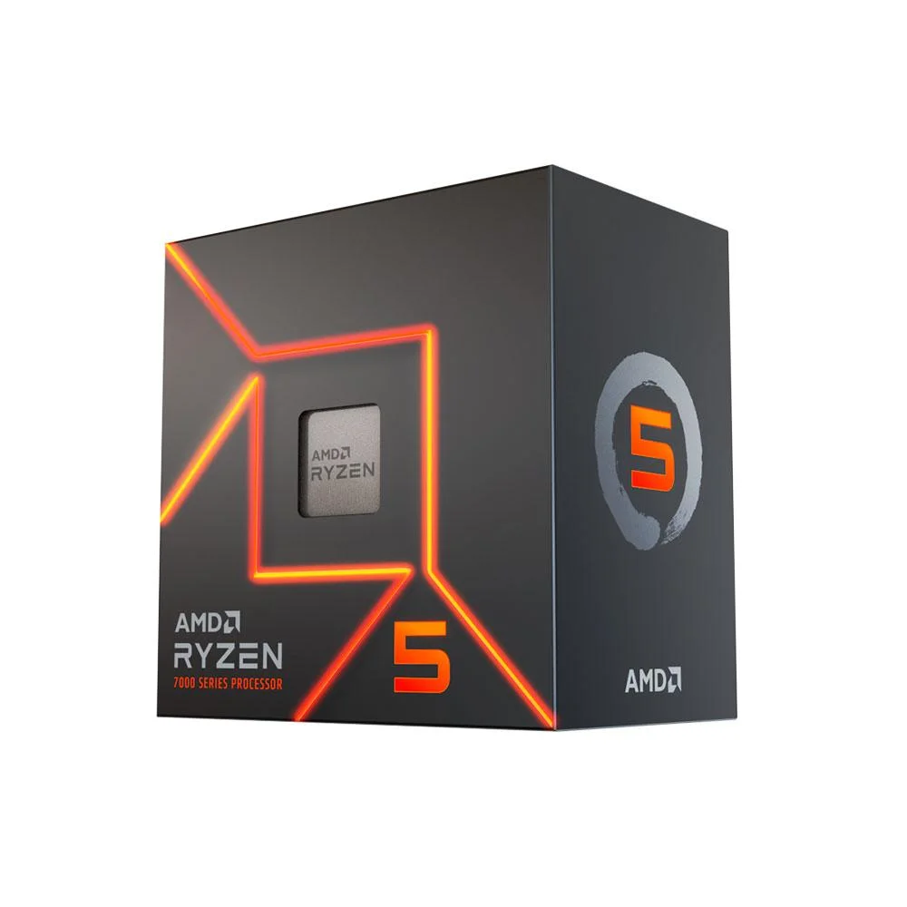 CPU Ryzen 5 7600 Processador AMD Ryzen 5 7600 400ghz 6core 38MB