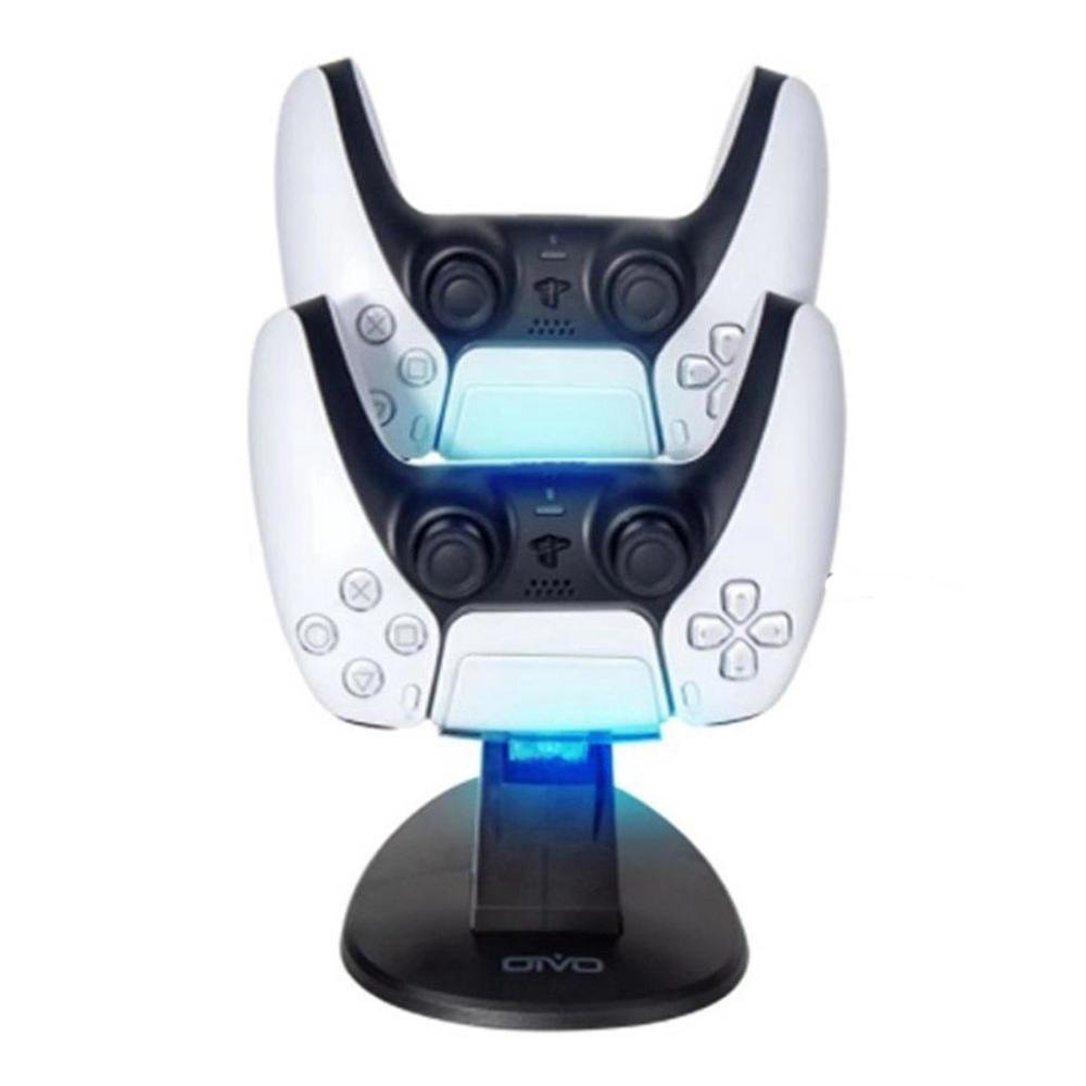 Carregador Gamme Joystick Duplo, Playstation 5 Carregador Gamme Joystick Duplo, Playstation 5