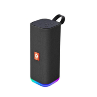 Caixa Som Bluetooth Sounbox Max 10w Fm Sd Usb Led RGB Cs-m33btl Preto