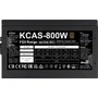 Fonte, Aerocool, KCAS, 800W, 80 Plus Bronze, não-modular, PFC Ativo, bivolt automática, sem LED/RGB, com cabo