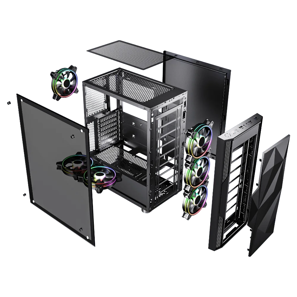 Pc Gamer Neologic AMD Ryzen 5 5600G, 16GB, Radeon Vega 7 Integrado, SSD 480GB M.2, Windows 11 Pro - Nli84603 em Campinas - foto 2