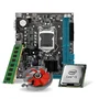 Kit Upgrade, Placa Mãe H61 + Processador I3 3220 + Memoria 4 Gb Ddr3 + Cooler