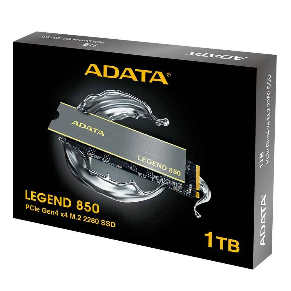 SSD Adata Legend 850 1TB M2 2280 Nvme Pcie KaBuM