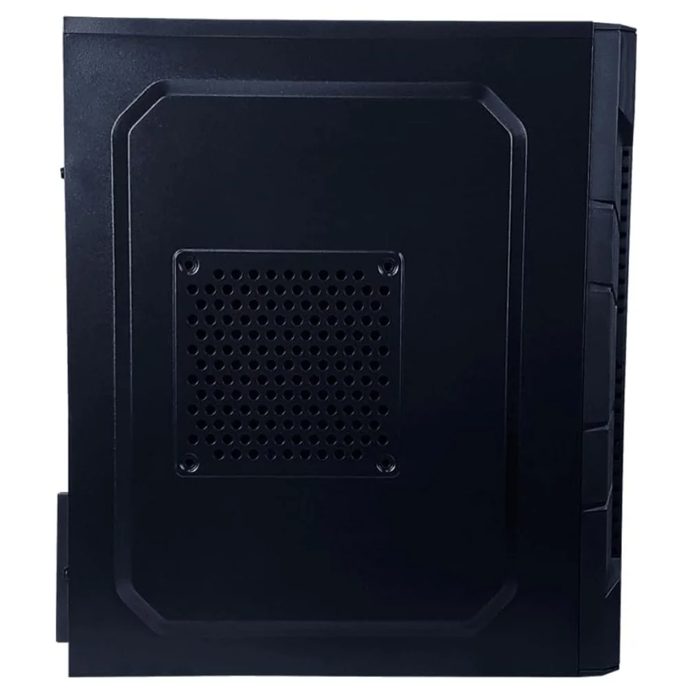 Gabinete Brazil PC N110matx, Mini Tower, Micro-ATX, Sem Fonte, Preto