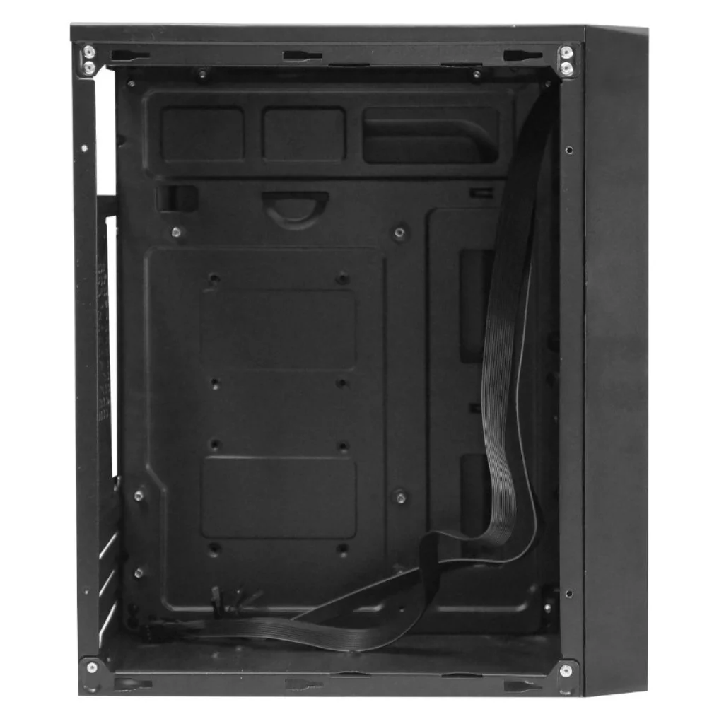 Gabinete Brazil PC N110matx, Mini Tower, Micro-ATX, Sem Fonte, Preto