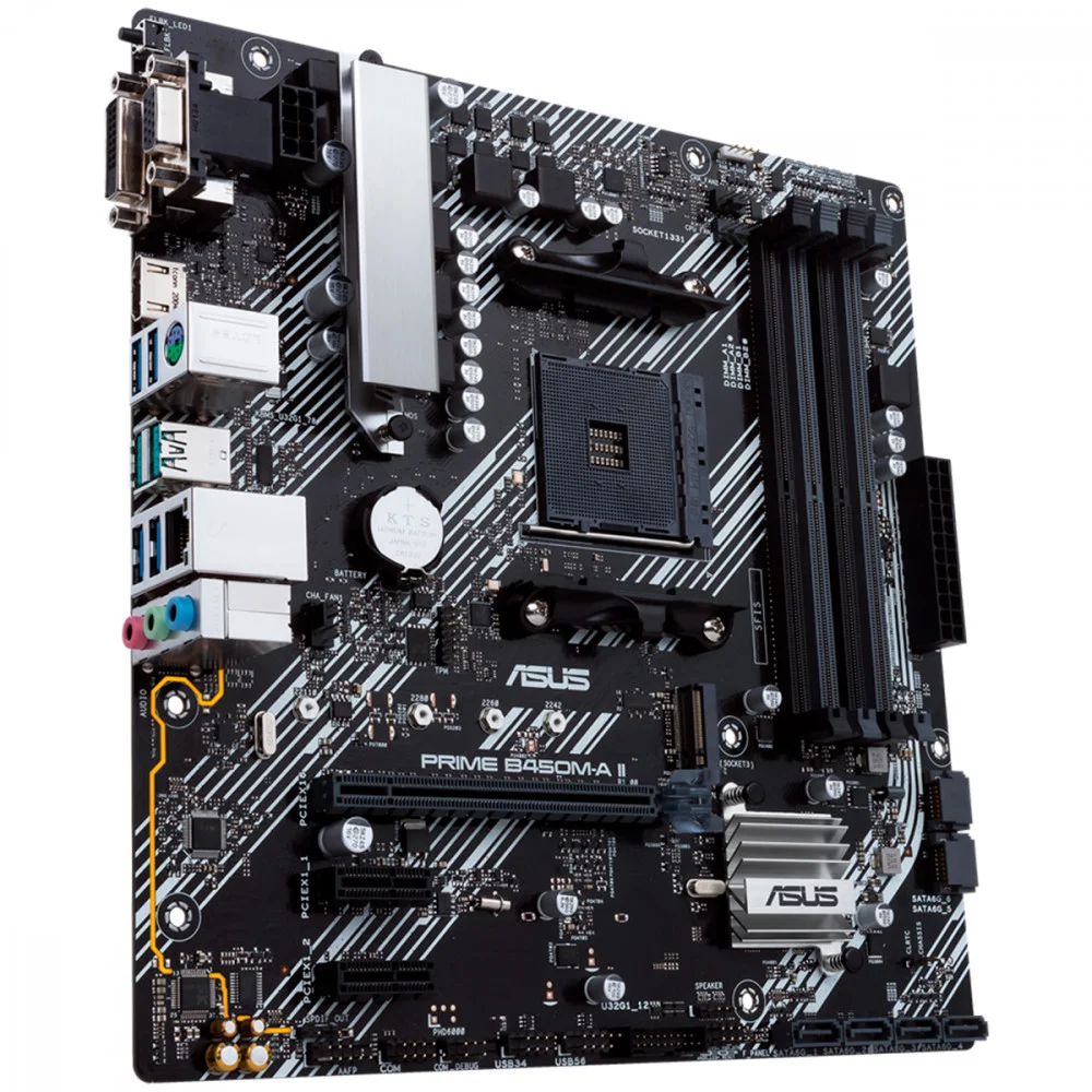 Placa Me Asus Prime B450maii AM4 M2HDMI KaBuM