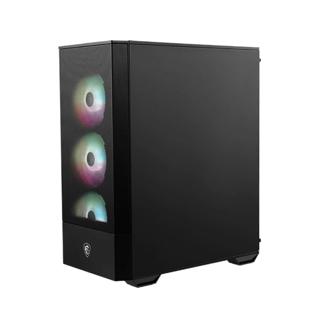 Gabinete Msi Forge 112r ARGB, Mid-Tower, Vidro Lateral, Preto Gabinete Msi Forge 112r ARGB, Mid-Tower, Vidro Lateral, Preto