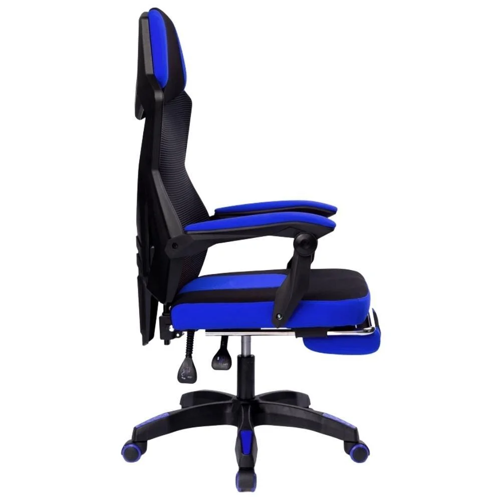 Cadeira De Escritório Fortt Verona, Até 120KG, Com Rodinhas, Encosto Em Tela Mesh, Azul - Cegf01-A Cadeira De Escritório Fortt Verona, Até 120KG, Com Rodinhas, Encosto Em Tela Mesh, Azul - Cegf01-A
