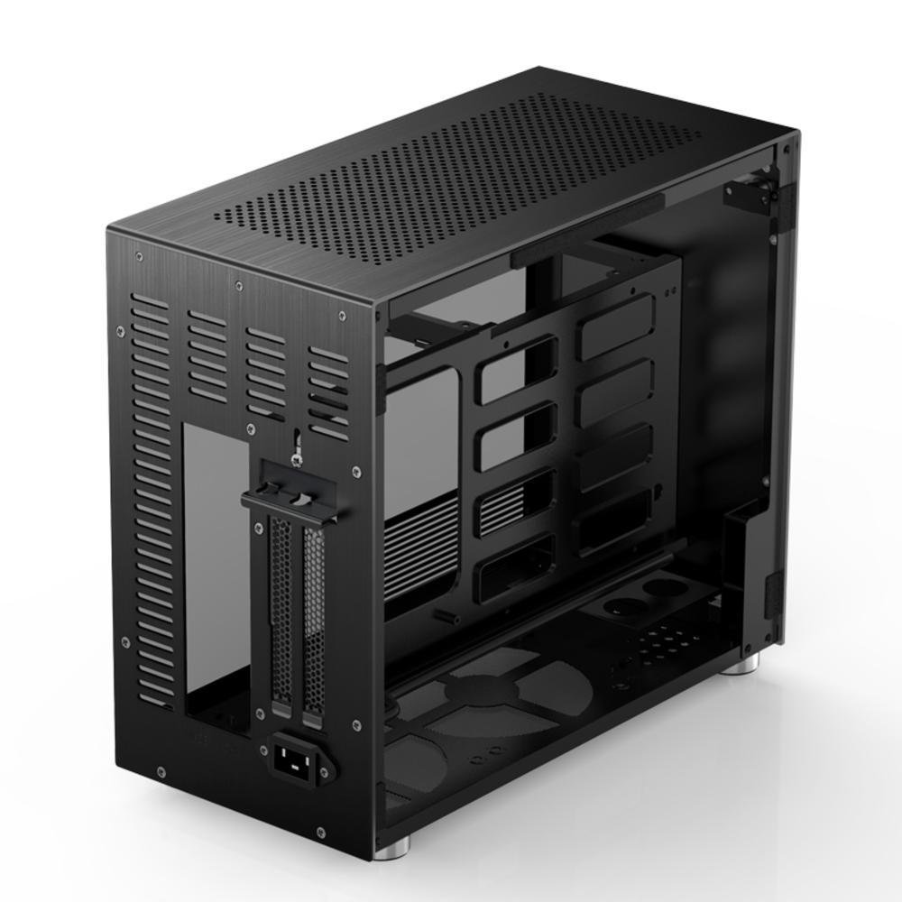 Gabinete Preto Mini ITX, Em Alumínio V10 - Jonsbo