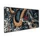 Mouse Pad Gamer Speed Extra Grande Profissional 80x40  - Dragão Azul